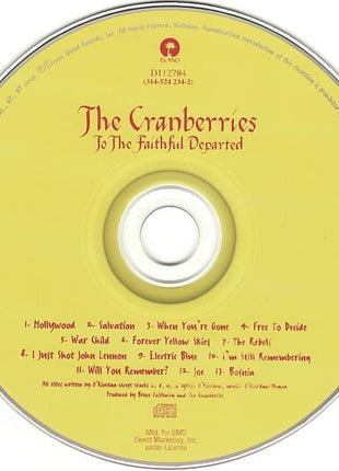 The Cranberries : To The Faithful Departed (CD, Album, Club)