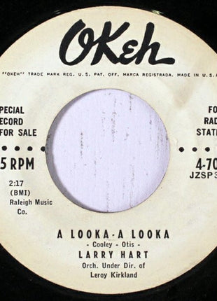 Larry Hart (3) : If A Dream Could Make You Mine / A Looka-A Looka (7", Single, Promo)