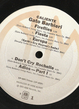 Gato Barbieri : Caliente! (LP, Album, Pit)