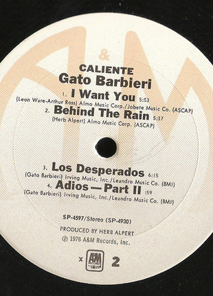 Gato Barbieri : Caliente! (LP, Album, Pit)