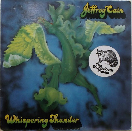 Jeffrey Cain (2) : Whispering Thunder (LP, Album, Promo)