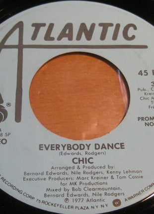 Chic : Everybody Dance (7", Single, Mono, Promo)