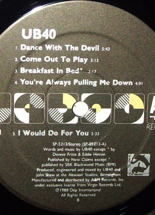 UB40 : UB40 (LP, Album, B =)