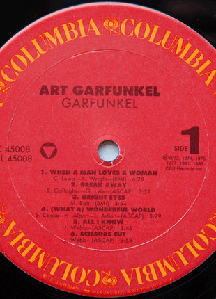 Art Garfunkel : Garfunkel (LP, Comp)