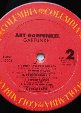 Art Garfunkel : Garfunkel (LP, Comp)