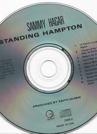 Sammy Hagar : Standing Hampton (CD, Album, RE)