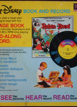 Unknown Artist : Walt Disney's Story Of Pinocchio (7", RE)