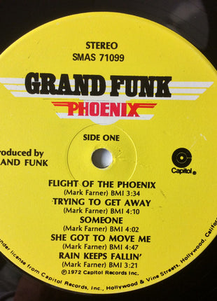 Grand Funk Railroad : Phoenix (LP, Album, Club, RE)
