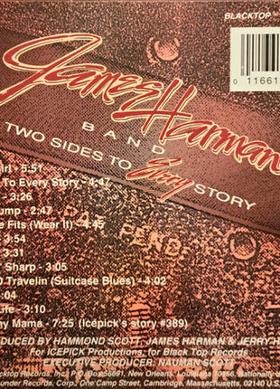 The James Harman Band : Two Sides To Every Story  (CD, Album)