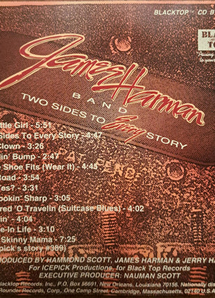The James Harman Band : Two Sides To Every Story  (CD, Album)