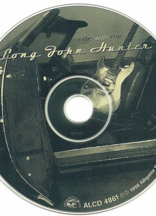 Long John Hunter : Ride With Me (CD, Album, RE, RM)