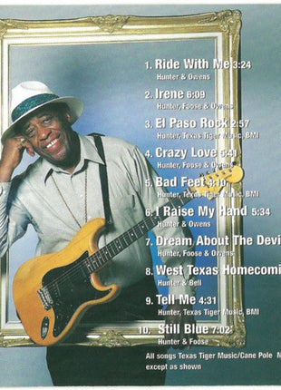 Long John Hunter : Ride With Me (CD, Album, RE, RM)