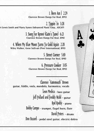 Clarence "Gatemouth" Brown : Blackjack (CD, Album, RE)