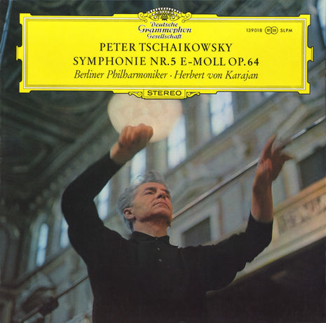 Pyotr Ilyich Tchaikovsky, Berliner Philharmoniker · Herbert von Karajan : Symphonie Nr.5 E-moll Op.64 (LP, RE)