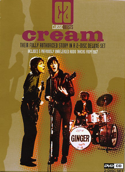 Cream (2) : Their Fully Authorised Story (DVD-V, Ltd, NTSC + CD + Box)