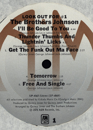 The Brothers Johnson* : Look Out For #1 (LP, Album, Ter)