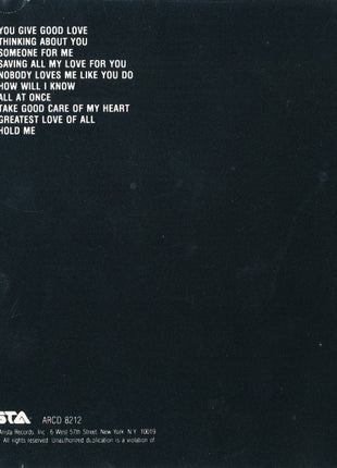 Whitney Houston : Whitney Houston (CD, Album, RP)