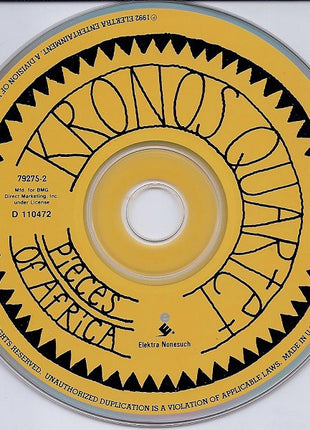 Kronos Quartet : Pieces Of Africa (CD, Album, Club)