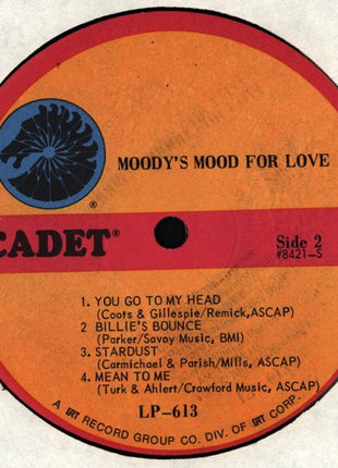 James Moody : Moody's Mood For Love (LP, Album, RE)