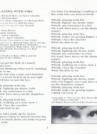 Richard Marx : Rush Street (CD, Album, Club)