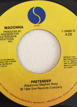 Madonna : Papa Don't Preach (7", Single, Spe)