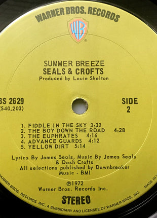 Seals & Crofts : Summer Breeze (LP, Album, San)