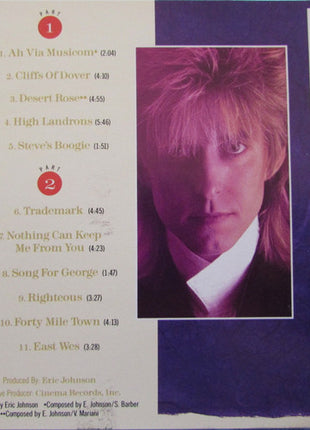 Eric Johnson (2) : Ah Via Musicom (CD, Album, Club)