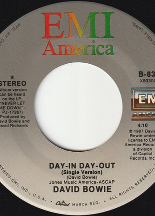 David Bowie : Day-In Day-Out (7", Single, Spe)