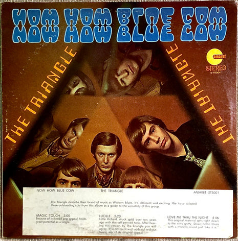 Triangle (14) : Now How Blue Cow (LP, Album, Promo)
