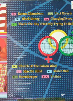 Culture Club : Colour By Numbers (LP, Album, Car)