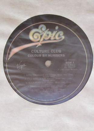 Culture Club : Colour By Numbers (LP, Album, Car)