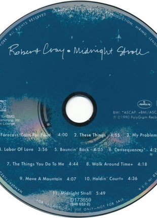 Robert Cray : Midnight Stroll (CD, Album, Club, Promo)
