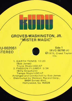 Grover Washington, Jr. : Mister Magic (LP, Album)