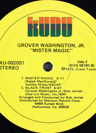 Grover Washington, Jr. : Mister Magic (LP, Album)