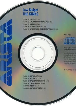 The Kinks : Low Budget (CD, Album, RE)