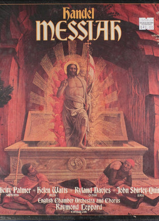 Georg Friedrich Händel, Felicity Palmer, Helen Watts, Ryland Davies, John Shirley-Quirk, English Chamber Orchestra And English Chamber Orchestra Choir, Raymond Leppard : Messiah (3xLP, Album + Box)