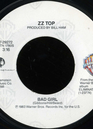 ZZ Top : Legs (7", Single, Win)