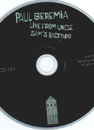 Paul Geremia : Live From Uncle Sam's Backyard (CD, Album)