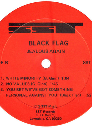 Black Flag : Jealous Again (12", EP)