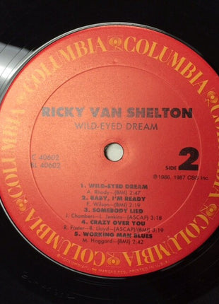 Ricky Van Shelton : Wild-Eyed Dream (LP, Album)