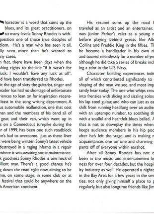 Sonny Rhodes : A Good Day To Play The Blues (CD, Album)