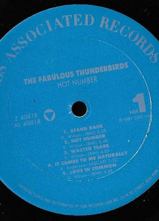 The Fabulous Thunderbirds : Hot Number (LP, Album)
