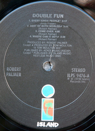 Robert Palmer : Double Fun (LP, Album, San)
