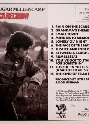 John Cougar Mellencamp : Scarecrow (CD, Album, Club, RE)