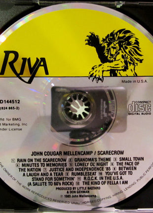 John Cougar Mellencamp : Scarecrow (CD, Album, Club, RE)