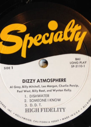 Al Grey, Billy Mitchell, Lee Morgan, Charlie Persip, Paul West, Billy Root, Wynton Kelly : Dizzy Atmosphere (LP, Album, RE)