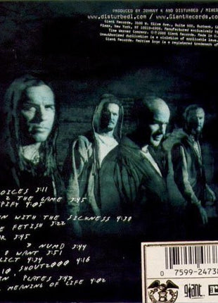 Disturbed : The Sickness (CD, Album, RP)