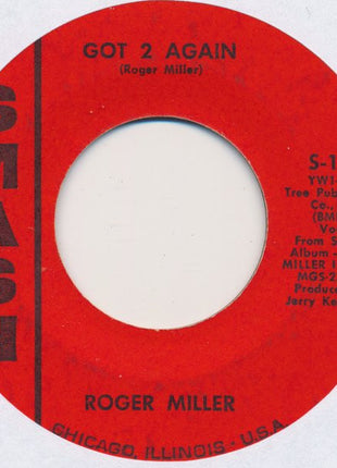 Roger Miller : Dang Me / Got 2 Again (7", Single)