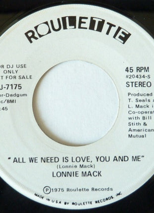 Lonnie Mack : Highway 56 (7", Promo)