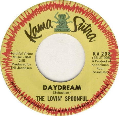 The Lovin' Spoonful : Daydream (7", Single)